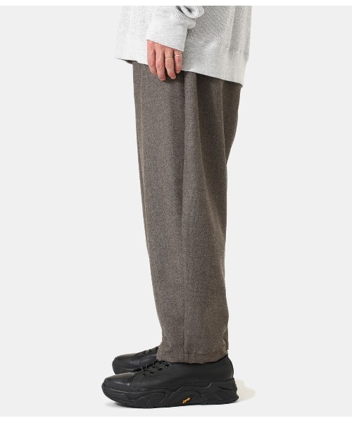 GOLD（ゴールド）の「GOLD / ゴールド：48/2 WOOL SURGE BALLOON PANTS：21B-GL42229[MUS]（その他パンツ・メンズ・ライトブラウン/ブラック・MEDIUM/SMALL）」の12枚目の写真