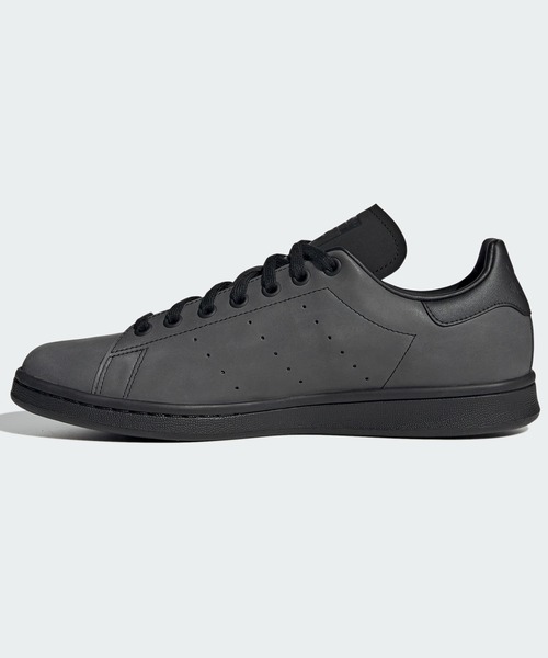 adidas（アディダス）の「スタンスミス [STAN SMITH] アディダスオリジナルス（スニーカー・メンズ・ブラック×グレー・22.5cm/23.5cm/24.5cm/25.0cm/26.0cm/27.0cm/23.0cm/24.0cm/28.0cm/29.0cm/25.5cm/26.5cm/27.5cm/28.5cm/22.0cm）」の3枚目の写真