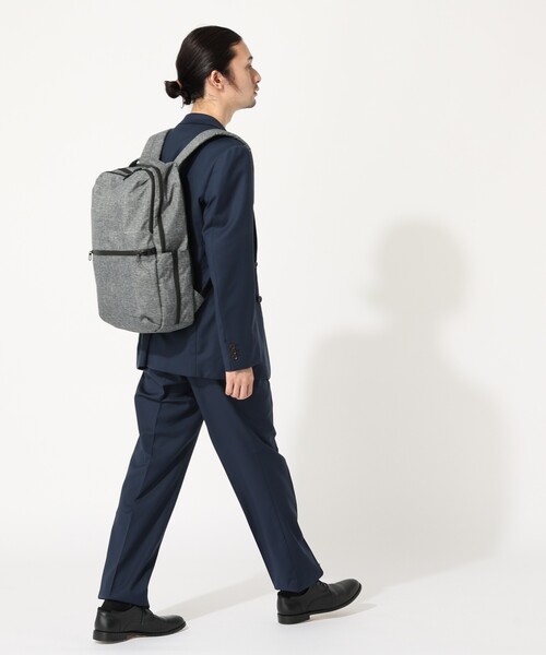 CORDURA（コーデュラ）の「◆コーデュラ(R)・リサイクルヘザー 撥水 スミス 3WAYバックパック（バックパック/リュック・メンズ・ブラック/ダークグレー/ダークネイビー・99）」の21枚目の写真