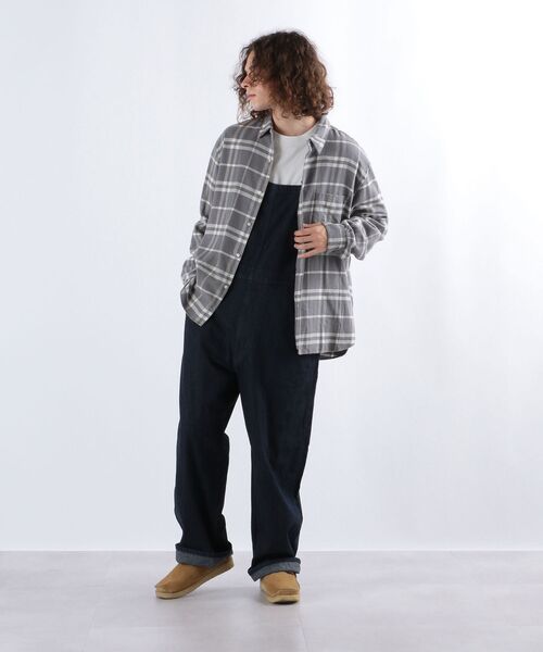 SHIPS any（シップス エニィ）の「SHIPS any: Kinloch Anderson チェック レギュラー ネルシャツ◇（シャツ/ブラウス・メンズ・ネイビー/グレー/グリーン/ブルー・SMALL/MEDIUM/LARGE/X-LARGE）」の16枚目の写真