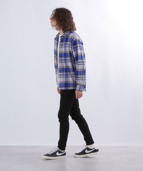 SHIPS any（シップス エニィ）の「SHIPS any: Kinloch Anderson チェック レギュラー ネルシャツ◇（シャツ/ブラウス・メンズ・ネイビー/グレー/グリーン/ブルー・SMALL/MEDIUM/LARGE/X-LARGE）」の22枚目の写真