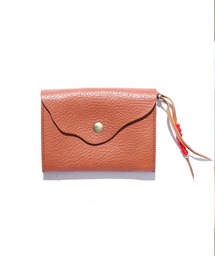 CAL O LINE（キャルオーライン）の「CAL O LINE / キャルオーライン BEADS LEATHER WALLET 2 財布 ミニウォレット（財布・メンズ）」