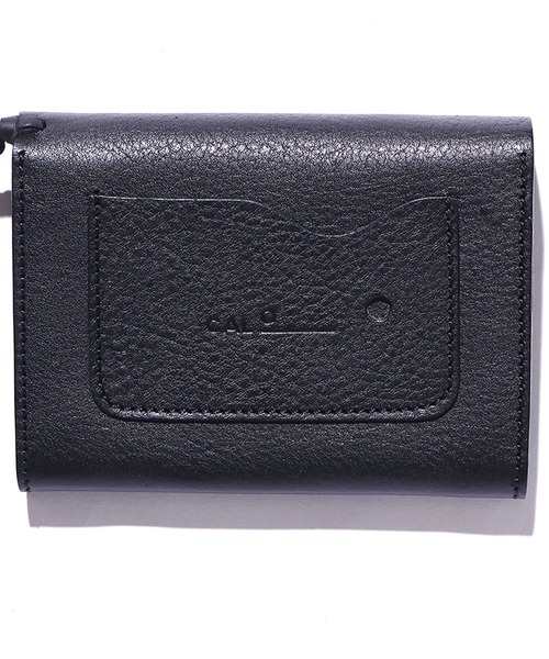 CAL O LINE（キャルオーライン）の「CAL O LINE / キャルオーライン BEADS LEATHER WALLET 2 財布 ミニウォレット（財布・メンズ・タン/ブラック・FREE）」の4枚目の写真