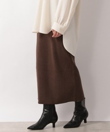 LOWRYS FARM | メランジリブタイトスカート　216011(スカート)