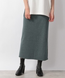 LOWRYS FARM | メランジリブタイトスカート　216011(スカート)