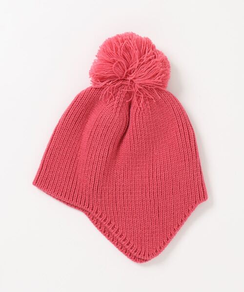 GRIN BUDDY（グリンバディ）の「【GRIN BUDDY/グリンバディ】【キッズ】耳当て付きニット帽/Simply Mimi Watch（ニットキャップ/ビーニー・キッズ・グリーン/ブラウン/パープル/ピンク/ベージュ・53）」の9枚目の写真