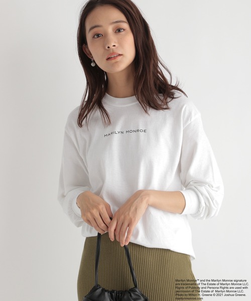 Andemiu（アンデミュウ）の「【マリリンコラボ】ロンT227704（Tシャツ/カットソー・レディース・ホワイト/ホワイト系その他・FREE）」の13枚目の写真