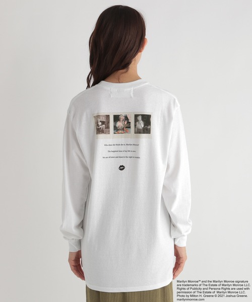 Andemiu（アンデミュウ）の「【マリリンコラボ】ロンT227704（Tシャツ/カットソー・レディース・ホワイト/ホワイト系その他・FREE）」の14枚目の写真
