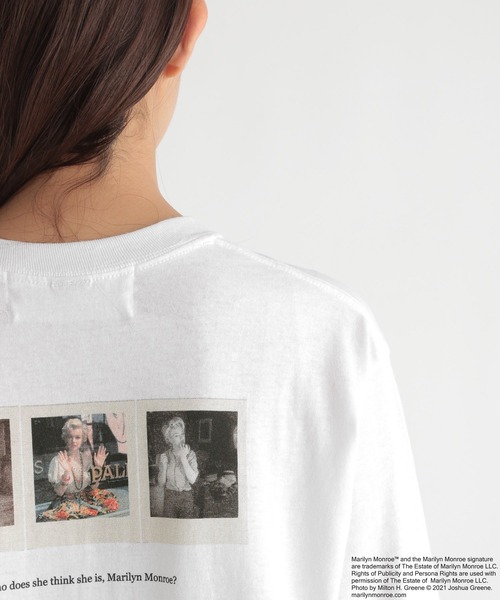 Andemiu（アンデミュウ）の「【マリリンコラボ】ロンT227704（Tシャツ/カットソー・レディース・ホワイト/ホワイト系その他・FREE）」の15枚目の写真