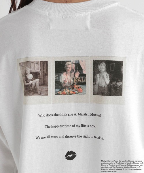Andemiu（アンデミュウ）の「【マリリンコラボ】ロンT227704（Tシャツ/カットソー・レディース・ホワイト/ホワイト系その他・FREE）」の20枚目の写真