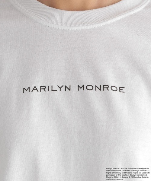 Andemiu（アンデミュウ）の「【マリリンコラボ】ロンT227704（Tシャツ/カットソー・レディース・ホワイト/ホワイト系その他・FREE）」の4枚目の写真