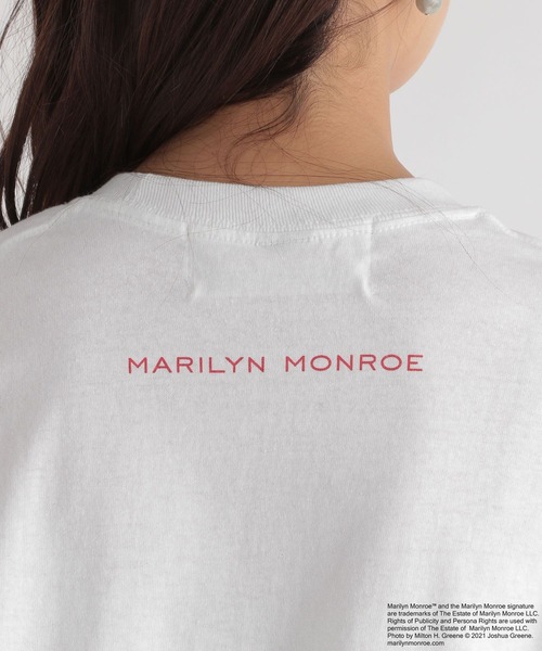 Andemiu（アンデミュウ）の「【マリリンコラボ】ロンT227704（Tシャツ/カットソー・レディース・ホワイト/ホワイト系その他・FREE）」の8枚目の写真