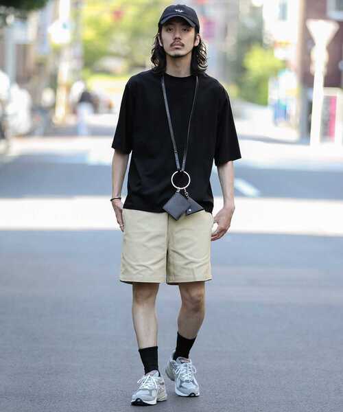 URBAN RESEARCH Sonny Label（アーバンリサーチサニーレーベル）の「『接触冷感』リラックスシルケットTシャツ（Tシャツ/カットソー・メンズ・ブルー系その他/ホワイト/ブラック・MEDIUM/LARGE）」の4枚目の写真