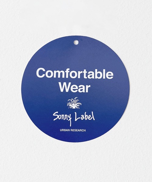 URBAN RESEARCH Sonny Label（アーバンリサーチサニーレーベル）の「『接触冷感』リラックスシルケットTシャツ（Tシャツ/カットソー・メンズ・ブルー系その他/ホワイト/ブラック・MEDIUM/LARGE）」の20枚目の写真