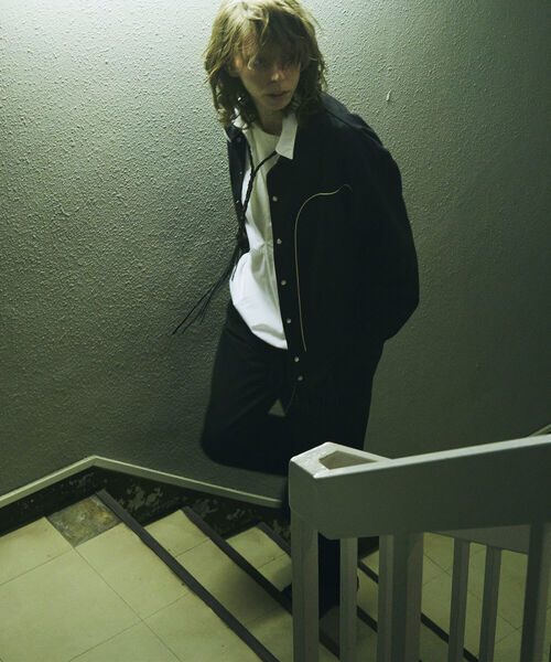 GLOSTER（グロスター）の「【GLOSTER/グロスター】ウエスタンボレロジャケット ウエスタンブルゾン（ブルゾン・メンズ・ブラック/ダークブラウン・MEDIUM/LARGE）」の4枚目の写真