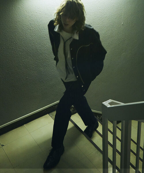 GLOSTER（グロスター）の「【GLOSTER/グロスター】ウエスタンボレロジャケット ウエスタンブルゾン（ブルゾン・メンズ・ブラック/ダークブラウン・MEDIUM/LARGE）」の5枚目の写真