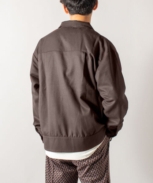 GLOSTER（グロスター）の「【GLOSTER/グロスター】ウエスタンボレロジャケット ウエスタンブルゾン（ブルゾン・メンズ・ブラック/ダークブラウン・MEDIUM/LARGE）」の14枚目の写真