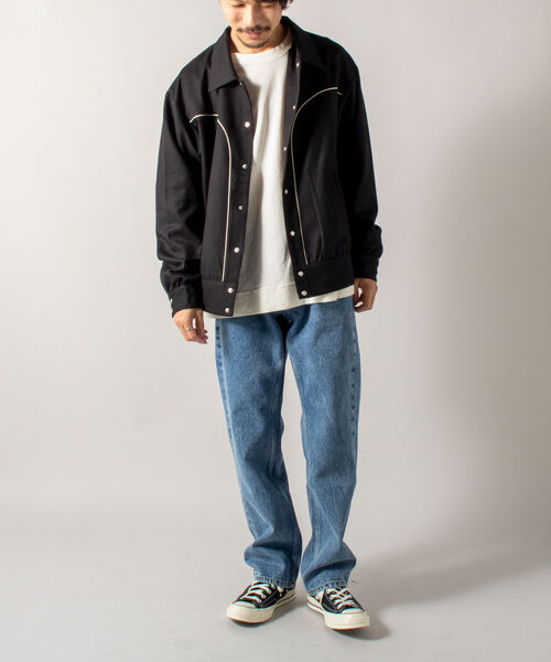 GLOSTER（グロスター）の「【GLOSTER/グロスター】ウエスタンボレロジャケット ウエスタンブルゾン（ブルゾン・メンズ・ブラック/ダークブラウン・MEDIUM/LARGE）」の21枚目の写真