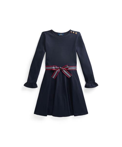 ラッフルド ポンチ ドレス