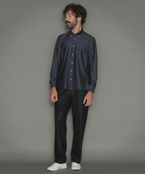 MACKINTOSH LONDON（マッキントッシュ ロンドン）の「【FLEX JERSEY】ジャージメルトンセットアップパンツ（その他パンツ・メンズ・ネイビー・38/40/36/42）」の9枚目の写真