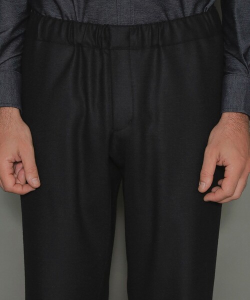 MACKINTOSH LONDON（マッキントッシュ ロンドン）の「【FLEX JERSEY】ジャージメルトンセットアップパンツ（その他パンツ・メンズ・ネイビー・38/40/36/42）」の6枚目の写真