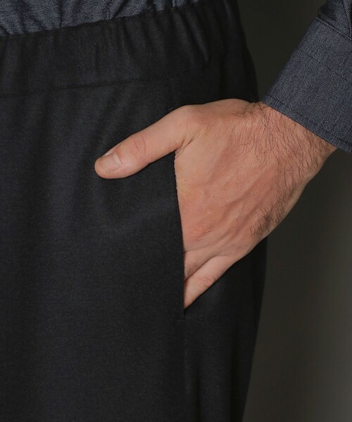 MACKINTOSH LONDON（マッキントッシュ ロンドン）の「【FLEX JERSEY】ジャージメルトンセットアップパンツ（その他パンツ・メンズ・ネイビー・38/40/36/42）」の8枚目の写真