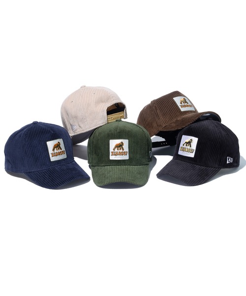 XLARGE（エクストララージ）の「XLARGE×NEWERA WALKING APE SNAPBACK CORDUROY CAP（キャップ・メンズ・ブラック/ベージュ/ネイビー/ブラウン/オリーブ・ONE SIZE）」の10枚目の写真
