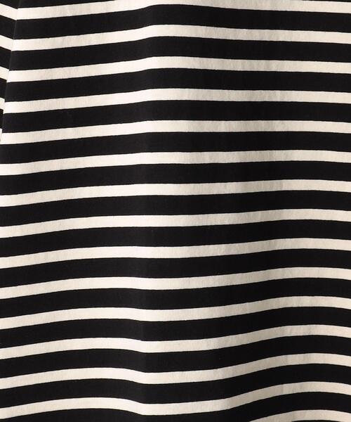 BRACTMENT（ブラクトメント）の「＜BRACTMENT（ブラクトメント）＞30/2 バスクボーダー カットソー（Tシャツ/カットソー・メンズ・ブラック/オフホワイト・38/36/40）」の4枚目の写真