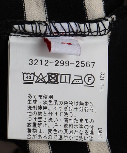 BRACTMENT（ブラクトメント）の「＜BRACTMENT（ブラクトメント）＞30/2 バスクボーダー カットソー（Tシャツ/カットソー・メンズ・ブラック/オフホワイト・38/36/40）」の5枚目の写真