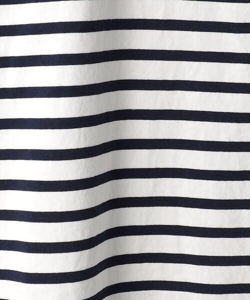BRACTMENT（ブラクトメント）の「＜BRACTMENT（ブラクトメント）＞30/2 バスクボーダー カットソー（Tシャツ/カットソー・メンズ・ブラック/オフホワイト・38/36/40）」の11枚目の写真
