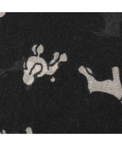 Glen Prince（グレンプリンス）の「【GLEN PRINCE（グレン プリンス）】ストール　イヌ柄（ストール/ショール・レディース・ブラック・FREE）」の4枚目の写真