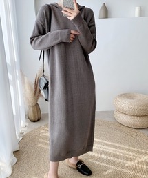 ニット ワンピース フード付き に該当するワンピース ドレスファッション通販 Zozotown