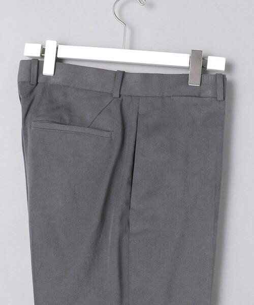 Scye（サイ）の「＜SCYE（サイ）＞ ブラッシュド コットン ルーズ テーパード パンツ（その他パンツ・メンズ・オフホワイト/ダークグレー・36/38/40）」の8枚目の写真