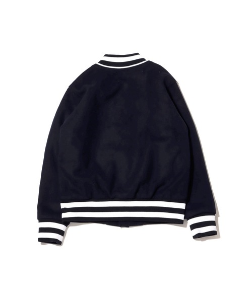 UGG（アグ）の「UGG@mos メルトンヴァーシティー ジャケット / アグ メルトンヴァーシティー ジャケット（その他アウター・レディース・ネイビー/グレー・M/L）」の3枚目の写真