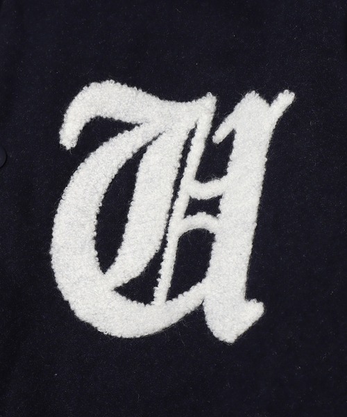 UGG（アグ）の「UGG@mos メルトンヴァーシティー ジャケット / アグ メルトンヴァーシティー ジャケット（その他アウター・レディース・ネイビー/グレー・M/L）」の5枚目の写真