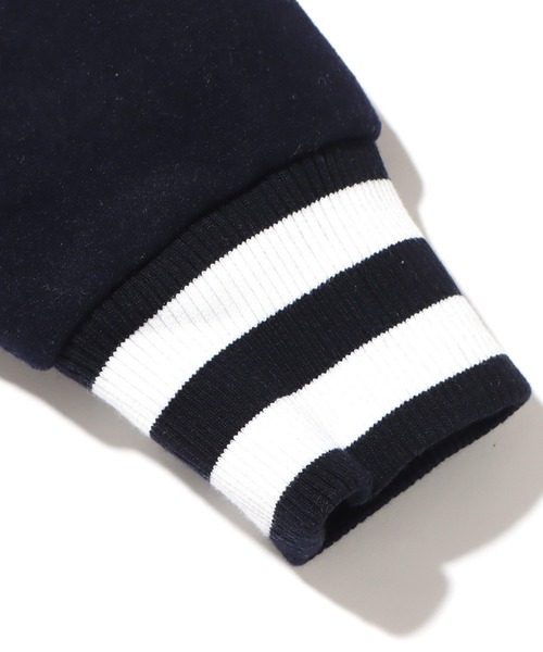 UGG（アグ）の「UGG@mos メルトンヴァーシティー ジャケット / アグ メルトンヴァーシティー ジャケット（その他アウター・レディース・ネイビー/グレー・M/L）」の9枚目の写真