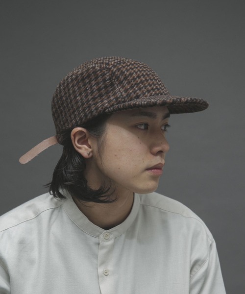 SENSE OF PLACE by URBAN RESEARCH（センスオブプレイスバイアーバンリサーチ）の「Newzealandwoolジェットキャップ（キャップ・メンズ・ブラック/グレー/ブラウン系その他/ベージュ系その他/ライトベージュ/ミント・ONE）」の4枚目の写真