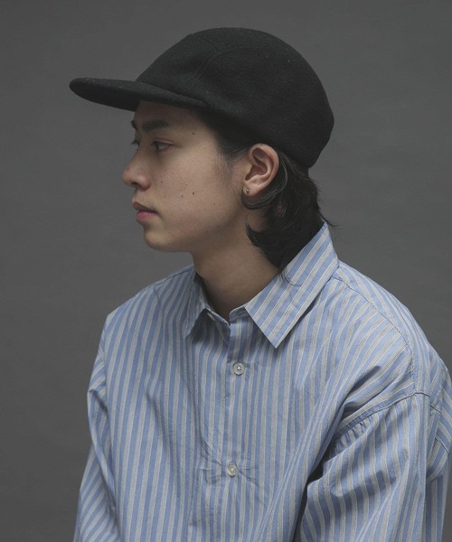 SENSE OF PLACE by URBAN RESEARCH（センスオブプレイスバイアーバンリサーチ）の「Newzealandwoolジェットキャップ（キャップ・メンズ・ブラック/グレー/ブラウン系その他/ベージュ系その他/ライトベージュ/ミント・ONE）」の21枚目の写真