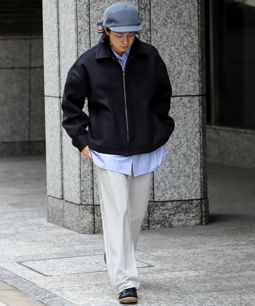 SENSE OF PLACE by URBAN RESEARCH（センスオブプレイスバイアーバンリサーチ）の「Newzealandwoolジェットキャップ（キャップ・メンズ・ブラック/グレー/ブラウン系その他/ベージュ系その他/ライトベージュ/ミント・ONE）」の13枚目の写真