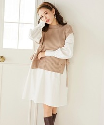 セール 2wayベルト付きジレワンピース 洗濯機で洗える ワンピース Queens Court クイーンズコート のファッション通販 Zozotown