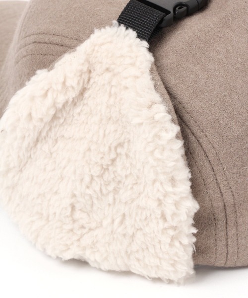 niko and...（ニコアンド）の「オリジナルフライト風キャップ（キャップ・レディース・ブラウン/シルバーグレー/チャコール・FREE）」の13枚目の写真