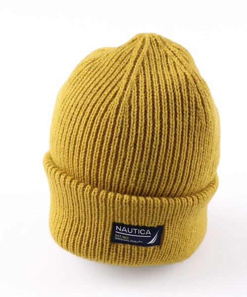 NAUTICA（ノーティカ）の「【NAUTICA/ノーティカ】シンプルニット帽（ニットキャップ/ビーニー・キッズ・マスタード/ブラック/ブラウン・FREE）」の16枚目の写真