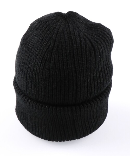 NAUTICA（ノーティカ）の「【NAUTICA/ノーティカ】シンプルニット帽（ニットキャップ/ビーニー・キッズ・マスタード/ブラック/ブラウン・FREE）」の4枚目の写真