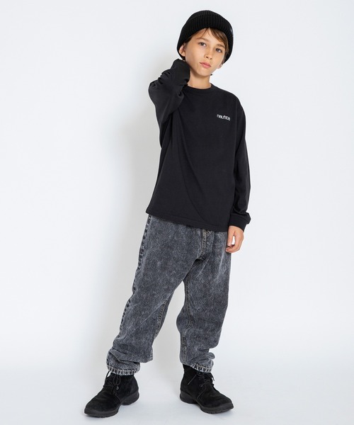 NAUTICA（ノーティカ）の「【NAUTICA/ノーティカ】シンプルニット帽（ニットキャップ/ビーニー・キッズ・マスタード/ブラック/ブラウン・FREE）」の21枚目の写真