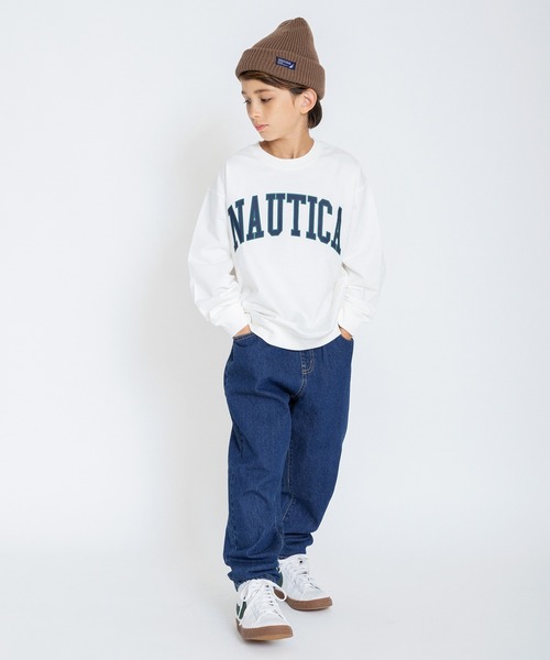 NAUTICA（ノーティカ）の「【NAUTICA/ノーティカ】シンプルニット帽（ニットキャップ/ビーニー・キッズ・マスタード/ブラック/ブラウン・FREE）」の22枚目の写真