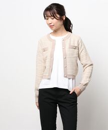 FREE'S MART | ニットツイードカーデ(カーディガン/ボレロ)