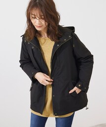 SHOO・LA・RUE | M-LL購入可能【M-3L/2点セット】ライトダウンジャケット付きマウンテンパーカー【五明祐子さん着用商品】(ブルゾン)