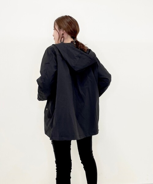 SHOO・LA・RUE（シューラルー）の「◆【M-3L/2点セット】ライトダウンジャケット付きマウンテンパーカー（ブルゾン・レディース・サンドベージュ/カーキ/ブラック・02/03/04/05）」の22枚目の写真