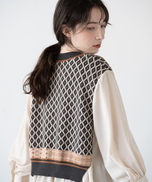Vest docking blouse - HIAND