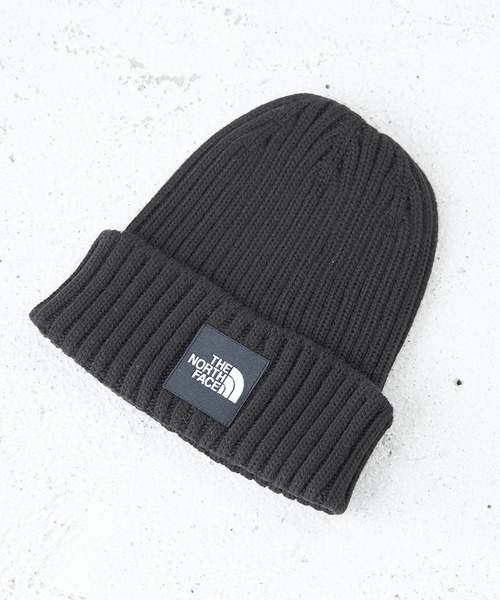 THE NORTH FACE（ザノースフェイス）の「【THE NORTH FACE/ザノースフェイス】Cappucho Lid（ニットキャップ/ビーニー・レディース・グレー/イエロー系その他3/ブラック・FREE）」の2枚目の写真